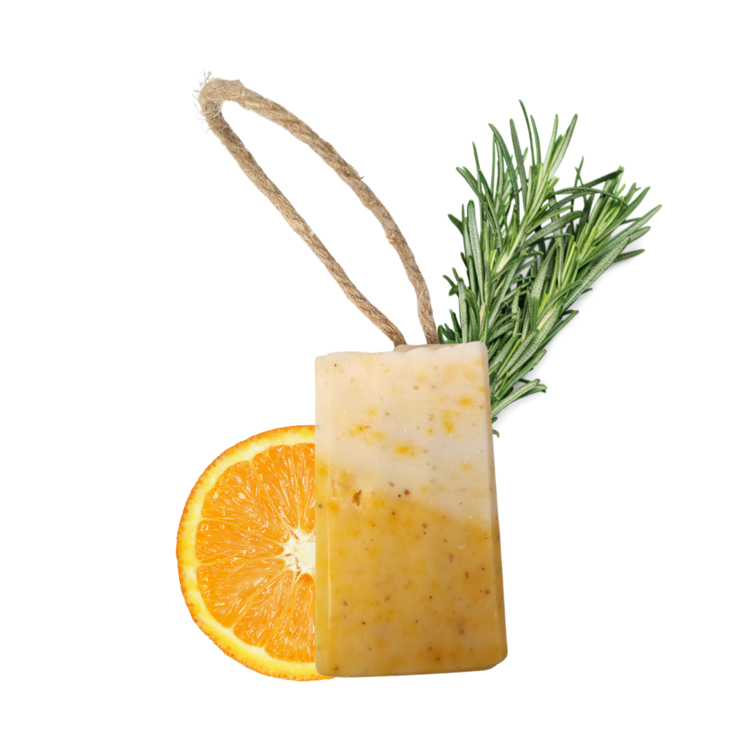 Rosemary Clementine Soap Bar 100g Scented Essential Oils - Rosetta Creative Boutique